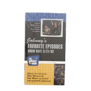Sealed Johnnys Favorite Episodes Johnny Carson The tonight Show Show date 5/2/92